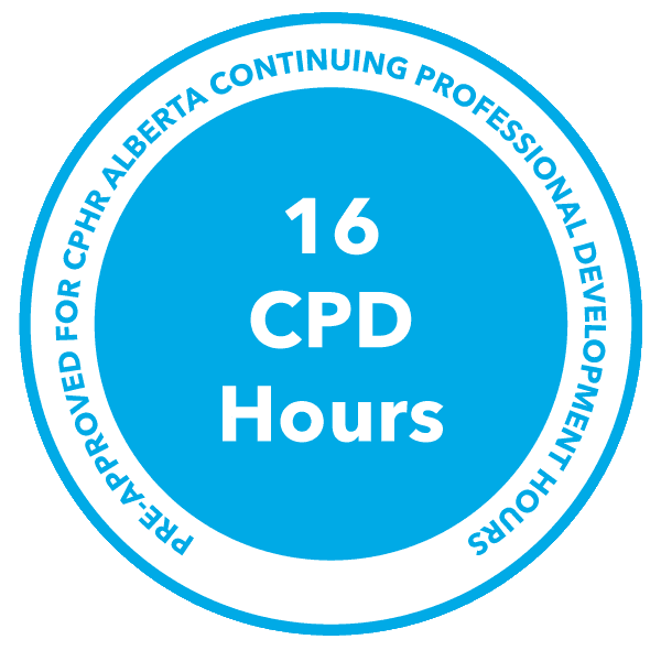 CPHR 16 CPD Hours Stamp